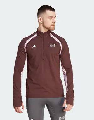 BMW BERLIN-MARATHON 2023 Half-Zip Long Sleeve Sweatshirt