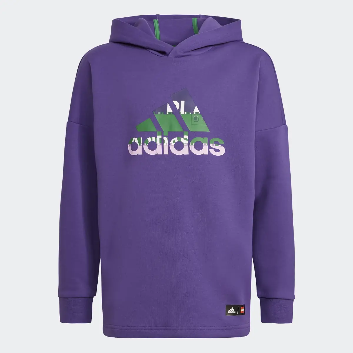 Adidas Felpa con cappuccio adidas x LEGO® Classic. 1