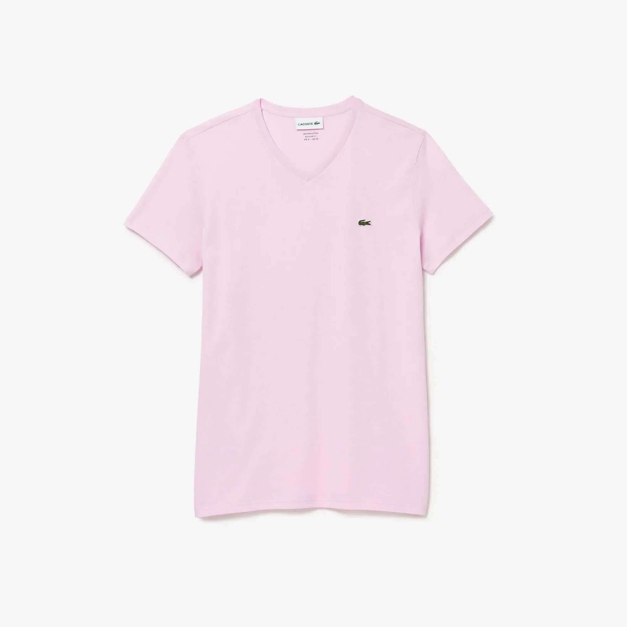 Lacoste Playera de cuello en V en Suéter de algodón Pima para hombre. 2 Lacoste Playera de cuello en V en Suéter de algodón Pima para hombre. 2