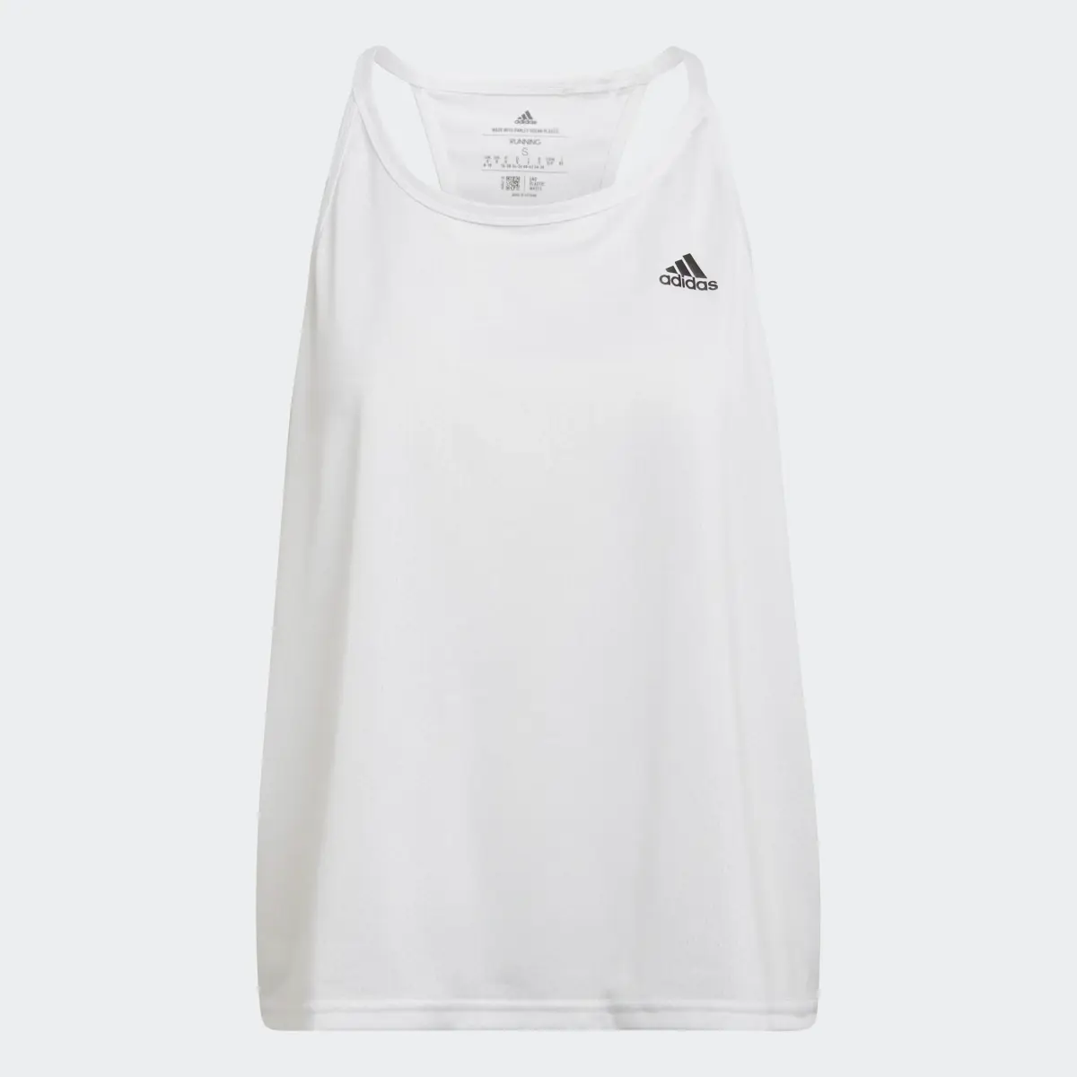 Adidas Parley Run Fast Running Tank Top. 1