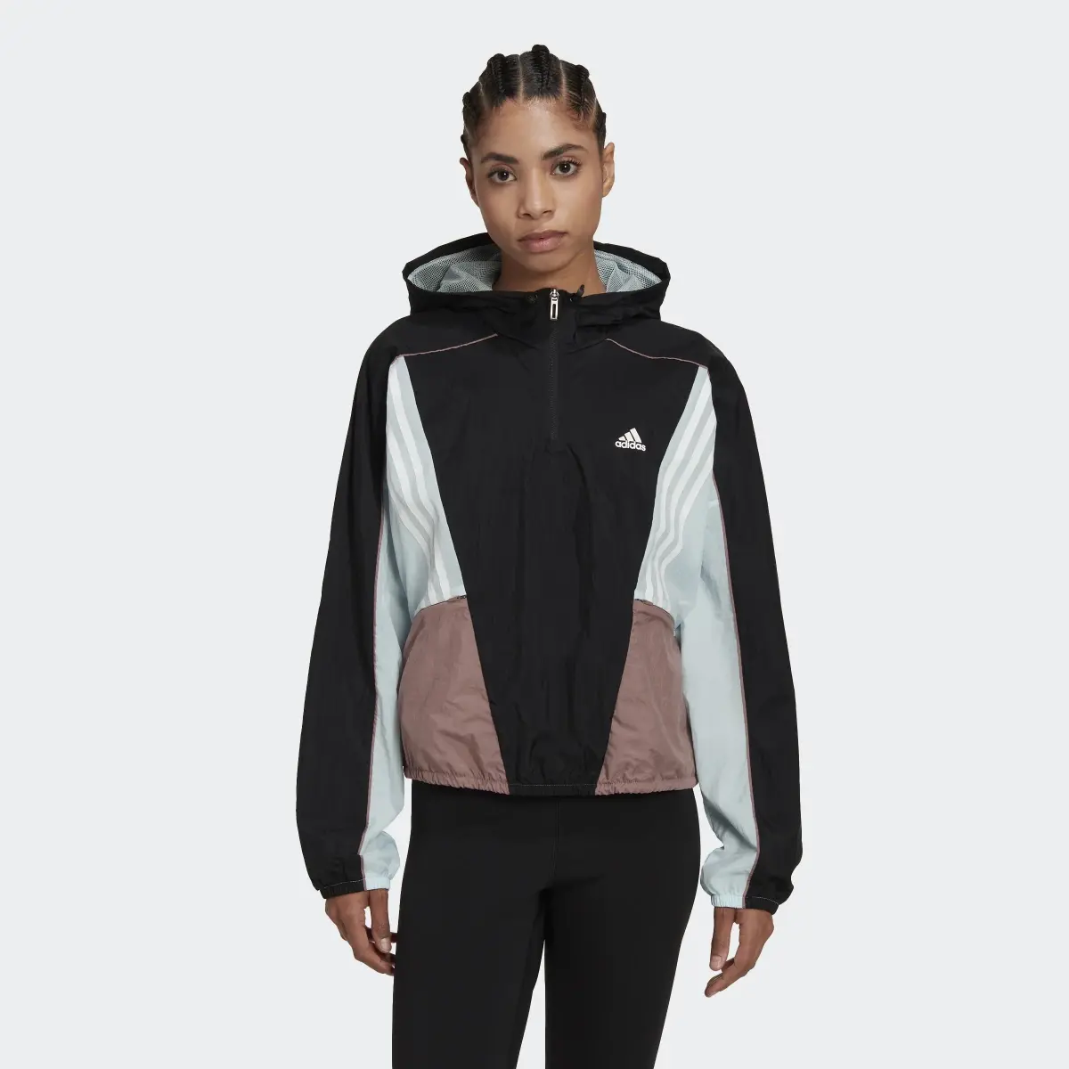 Adidas Hyperglam Hooded Track Top. 2