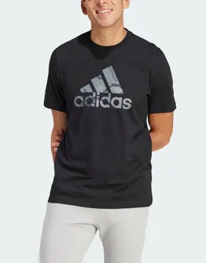 Adidas Camiseta Badge of Sport Camo Graphic