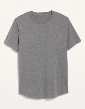 Old Navy Soft-Washed Curved-Hem T-Shirt for Men gray