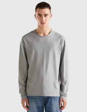 long sleeve t-shirt in 100% cotton