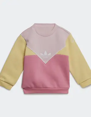 Adidas Conjunto sudadera cuello redondo y pantalón Adicolor. 3 Adidas Conjunto sudadera cuello redondo y pantalón Adicolor. 3