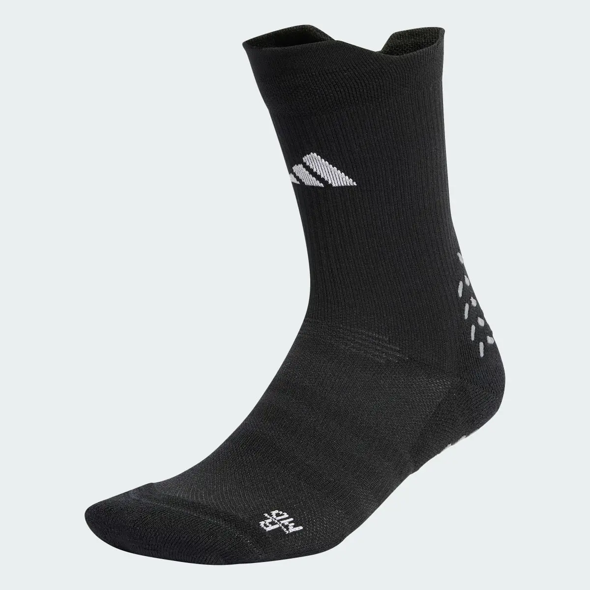 Adidas Football GRIP Printed Cushioned Crew Performance Socks. 1