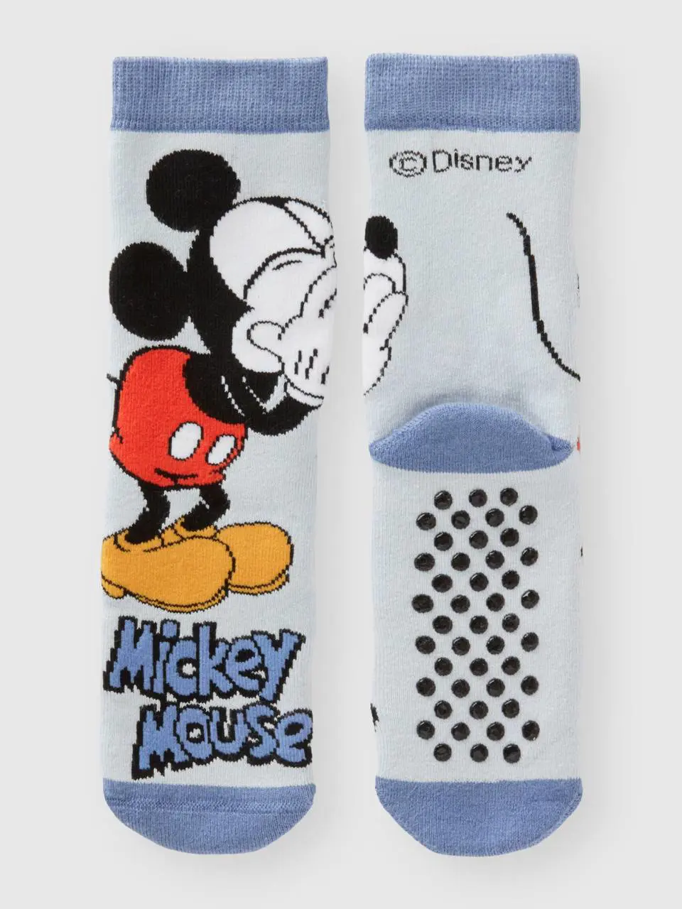 Benetton mickey mouse jacquard socks. 1