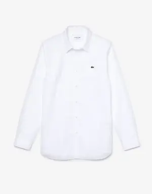 Lacoste Men's Slim Fit Stretch Cotton Poplin Shirt. 2 Lacoste Men's Slim Fit Stretch Cotton Poplin Shirt. 2