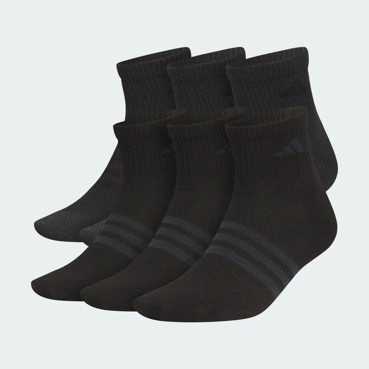 Adidas Superlite 3.0 6-Pack Quarter Socks. 2