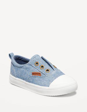 Old Navy Slip-On Sneakers for Toddler Boys blue