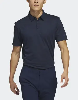 Adidas Textured Jacquard Golf Polo Shirt