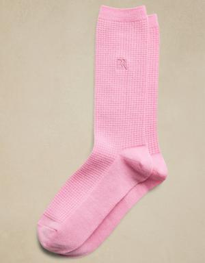 Banana Republic Breathe Trouser Sock pink