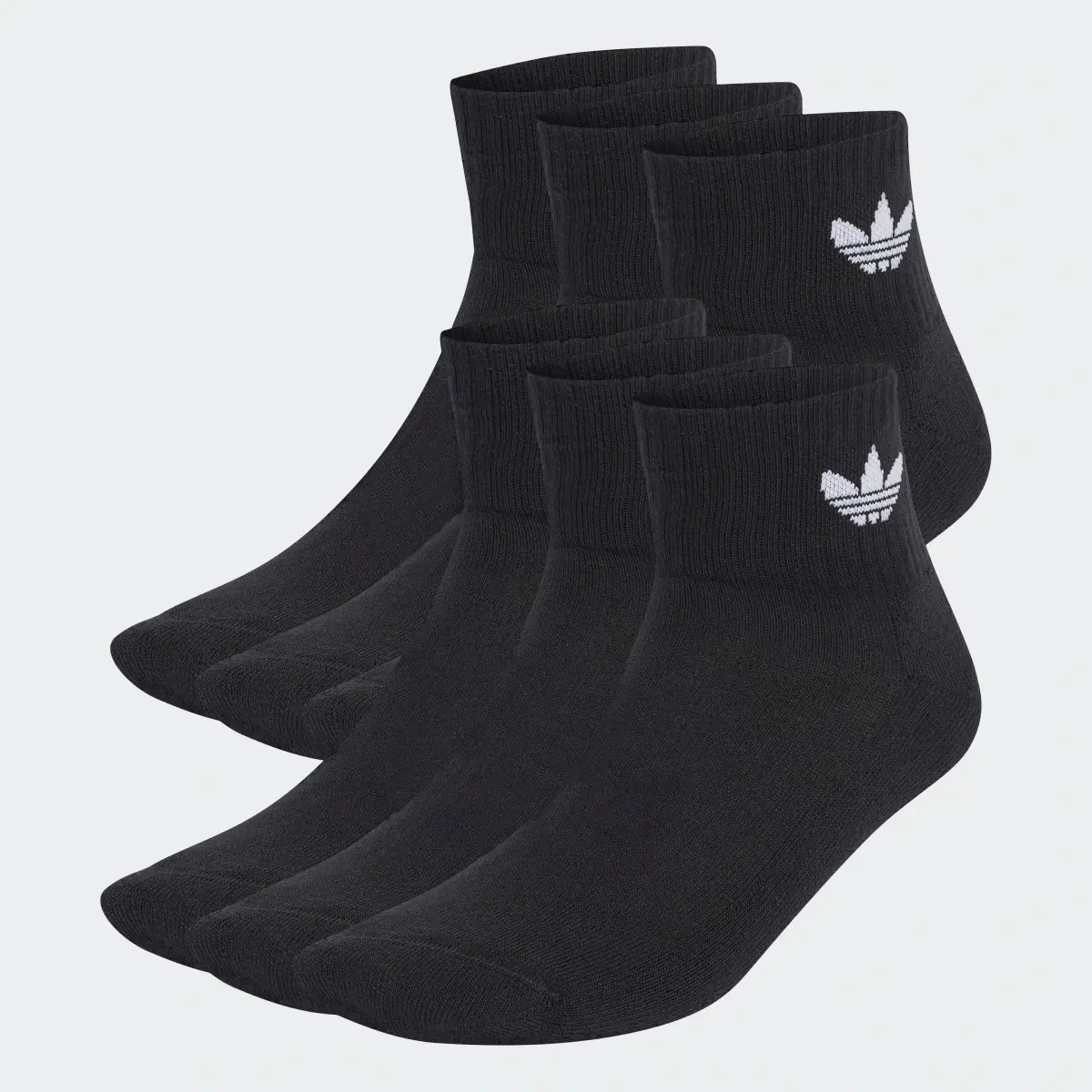 Adidas Mid Ankle Socken, 6 Paar. 1