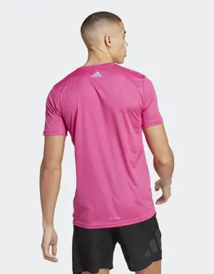 Adidas T-shirt Run Icons 3 Bar Logo. 3