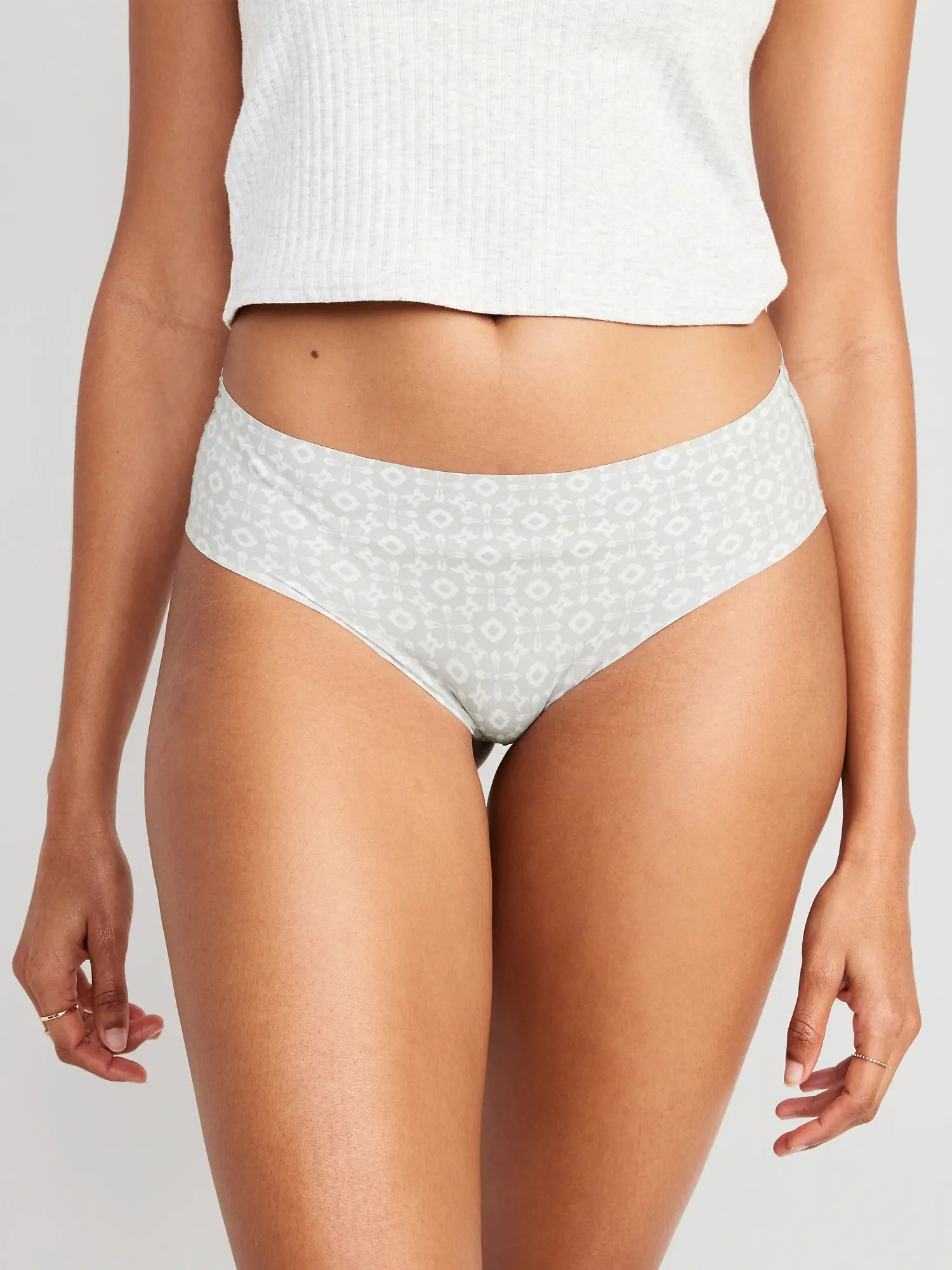 Old Navy Low-Rise Soft-Knit No-Show Hipster Underwear for Women multi. 1