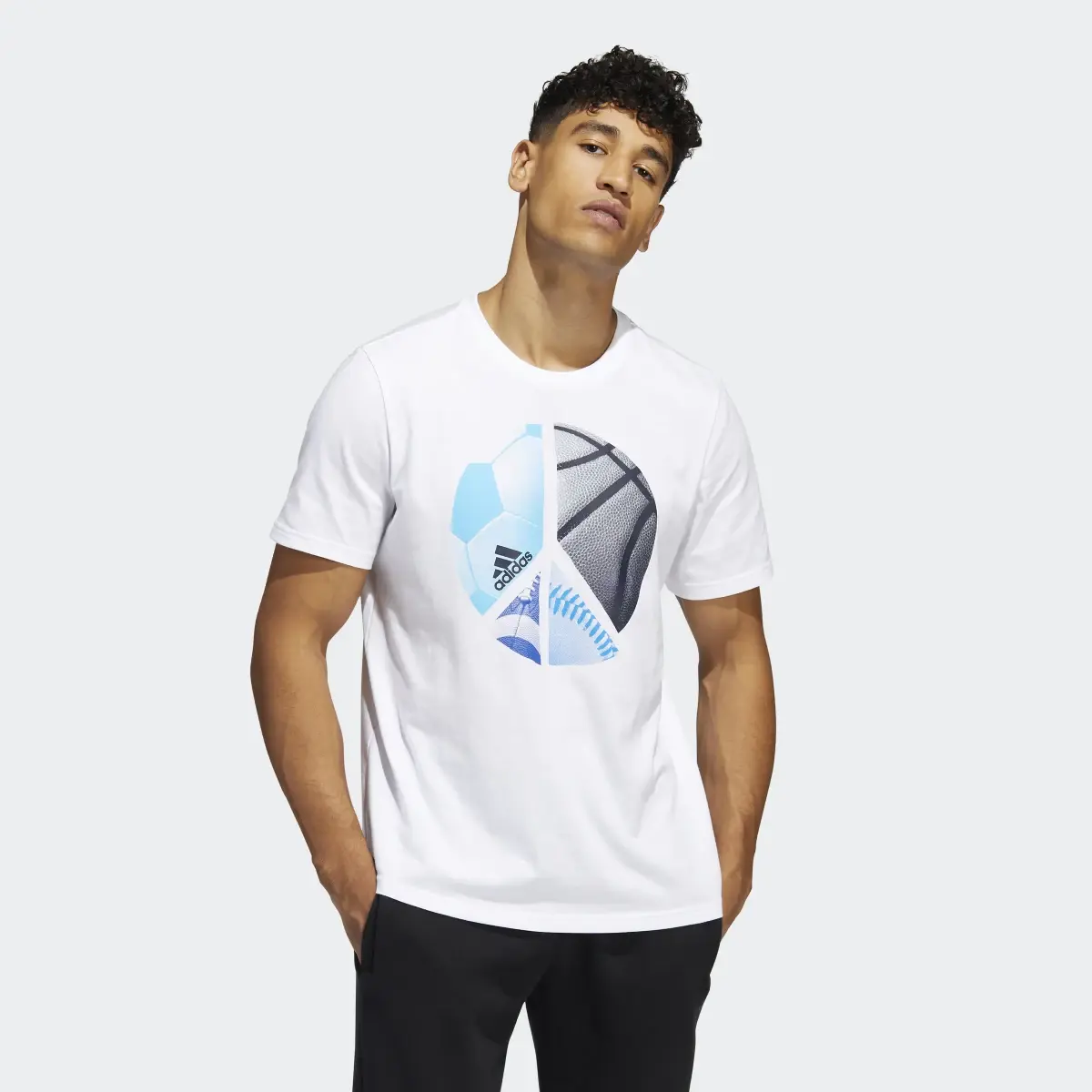 Adidas T-shirt Multiplicity Graphic. 2