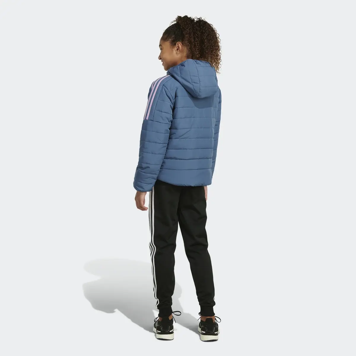 Adidas Cozy 3-Stripes Puffer Jacket. 1