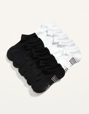 Gender-Neutral Go-Dry Ankle Socks 10-Pack for Kids multi