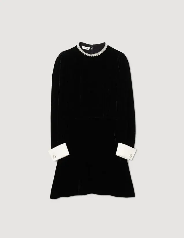 Sandro Short velvet dress. 2 Sandro Short velvet dress. 2