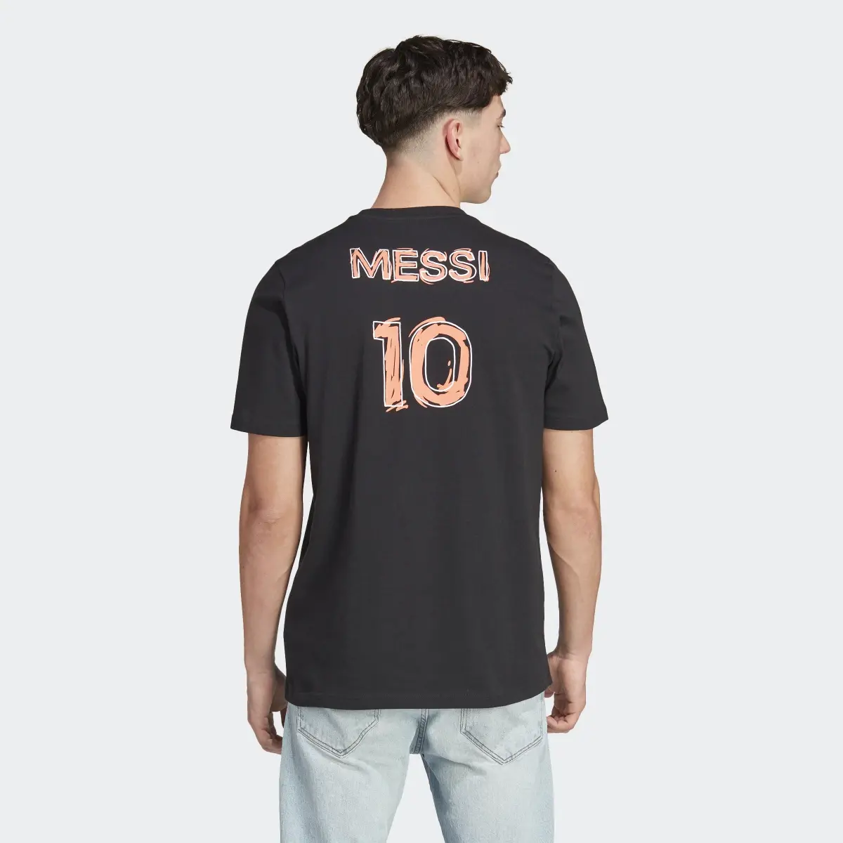 Adidas T-shirt Messi Football Icon. 3