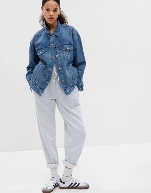 Oversized Icon Denim Jacket blue