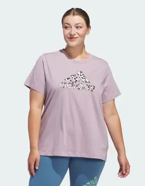 Playera Animal Print Estampada