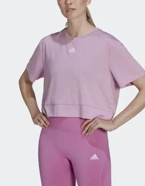 Adidas AEROREADY Studio Loose Crop Tee