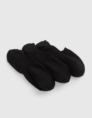 Gap No-Show Socks (3-Pack) black