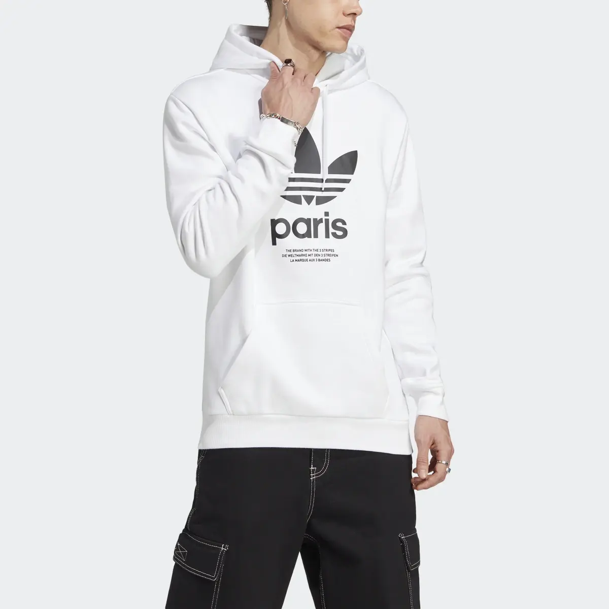 Adidas Icone Paris City Originals Hoodie. 1