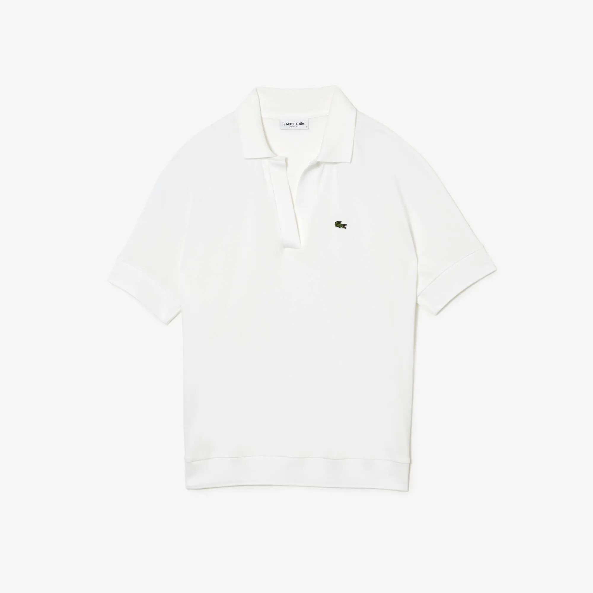 Lacoste Women's Lacoste Flowy Piqué Polo Shirt. 2 Lacoste Women's Lacoste Flowy Piqué Polo Shirt. 2