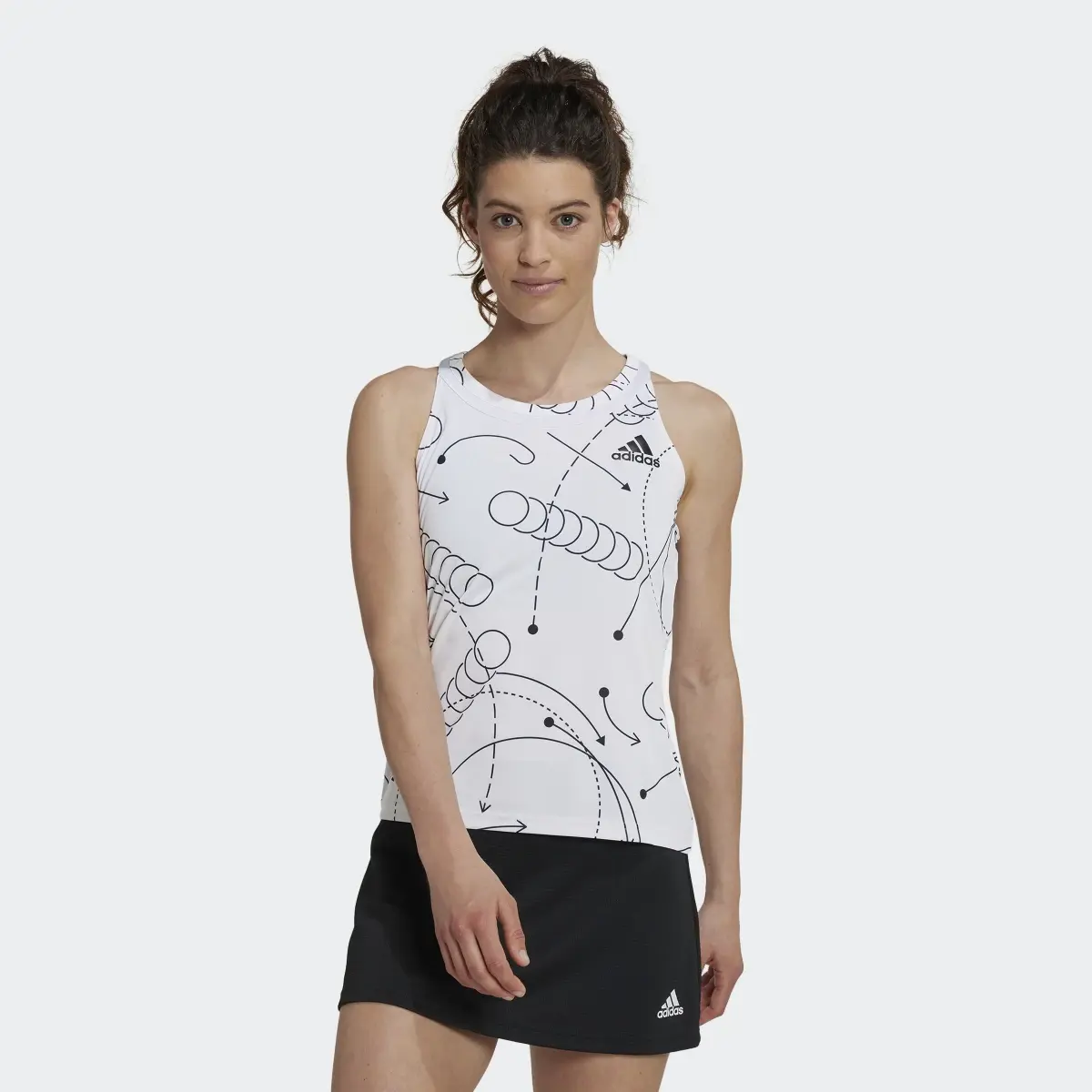 Adidas Club Tennis Graphic Tank Top. 2