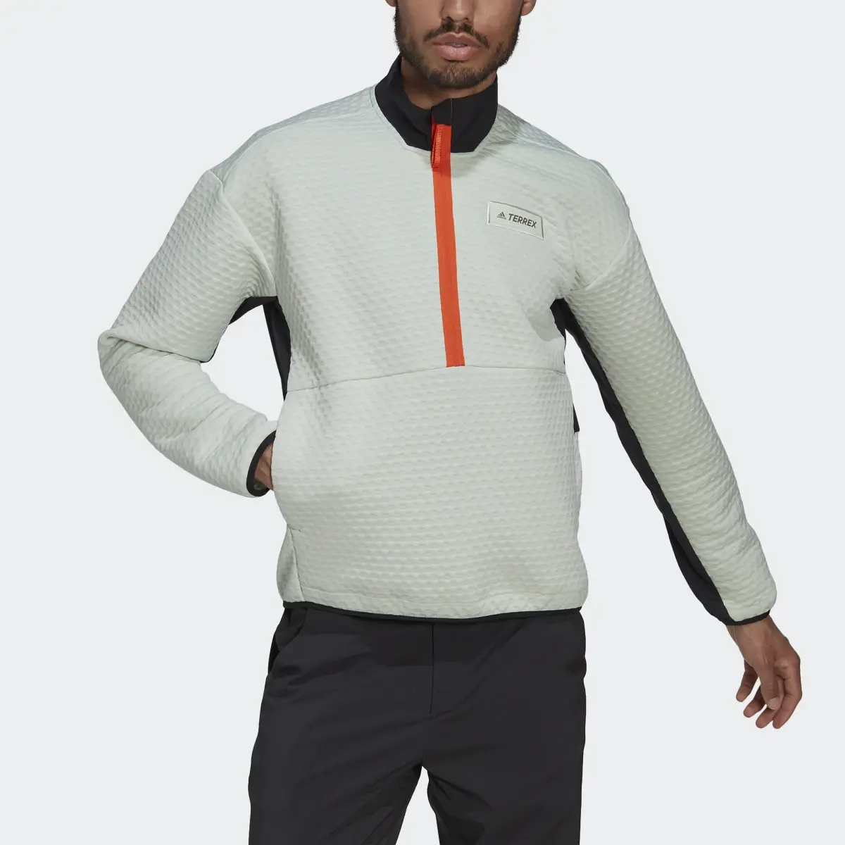 Adidas Sudadera Terrex Hike Cierre Frontal Corto. 1