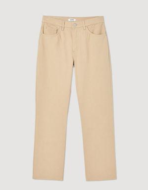 Straight cotton jeans Login to add to Wish list
