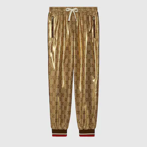 Gucci GG technical jersey jogging pant. 1