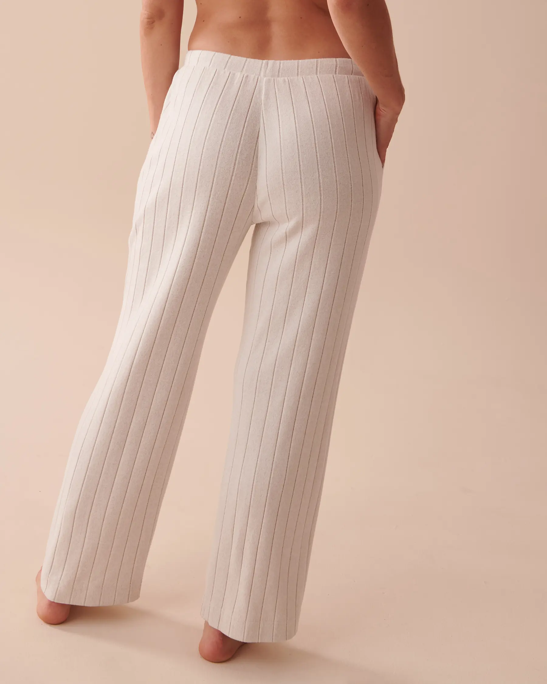 La Vie en Rose Ribbed Wide Leg Pants. 2