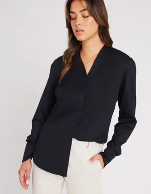 On The Move Long Sleeve Blouse