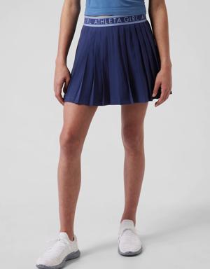 Athleta Girl Pleat Perfect Skort blue