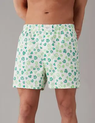 American Eagle O Clovers Stretch Boxer Short. 1