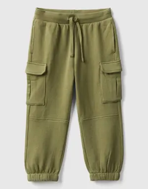 fleece cargo pants