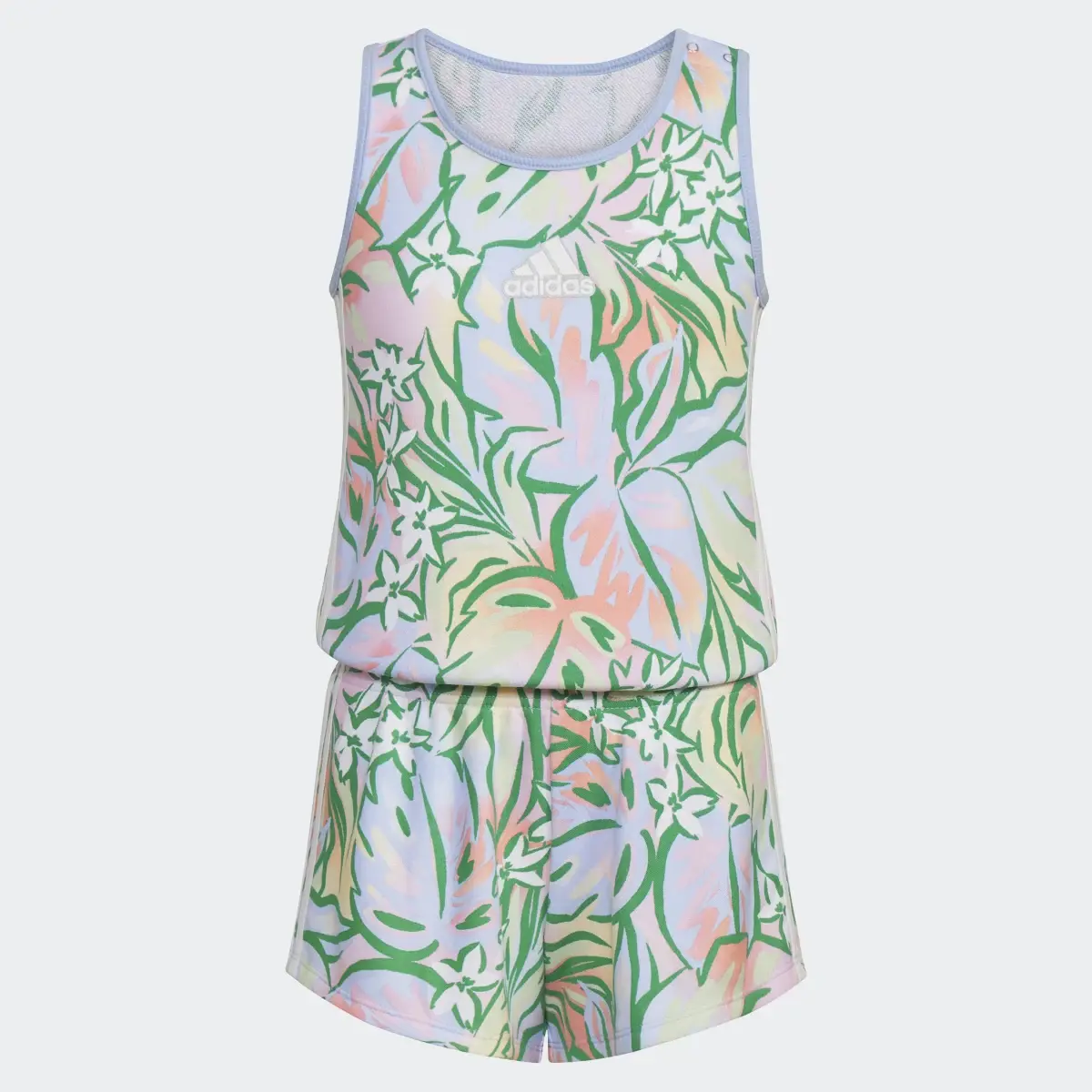 Adidas Allover Print Tank Top Romper. 3