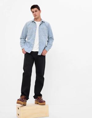 Gap Chambray Shirt blue