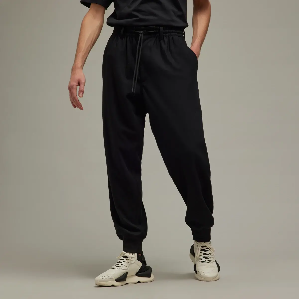 Adidas Pantalon à revers flanelle Y-3. 1