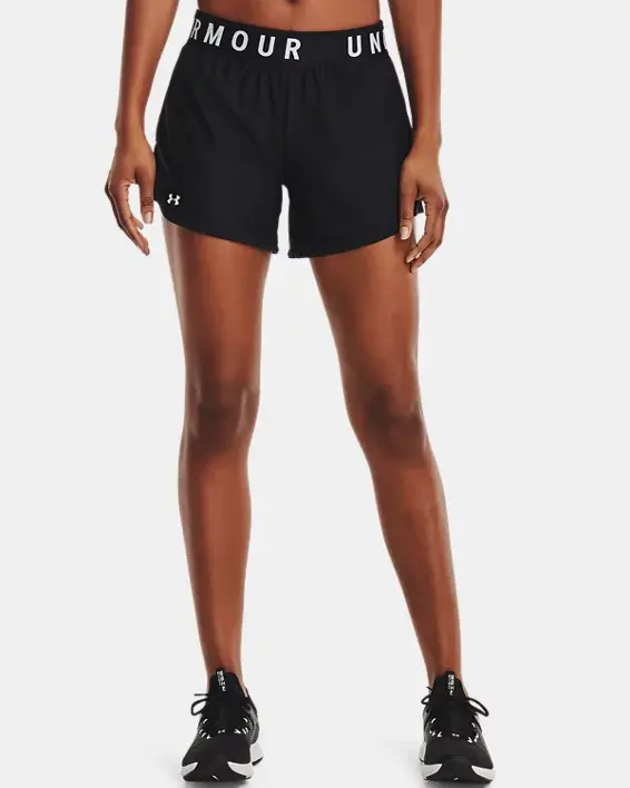 Under Armour Women's UA Play Up 5" Shorts. 1