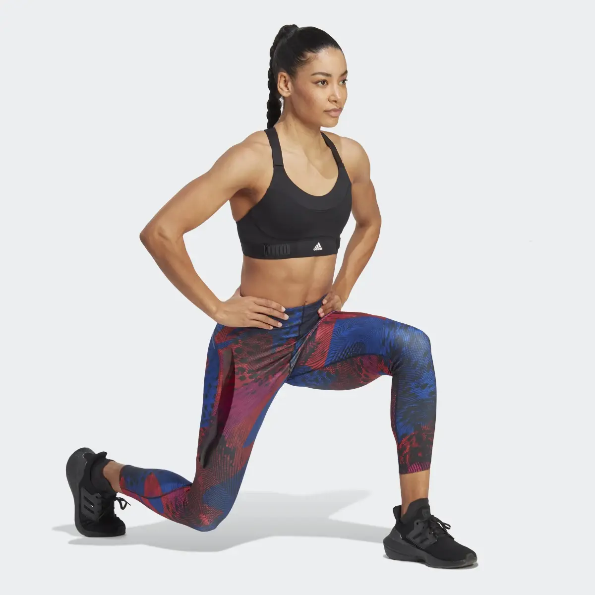 Adidas Adizero Running Allover Print 7/8-Leggings. 3