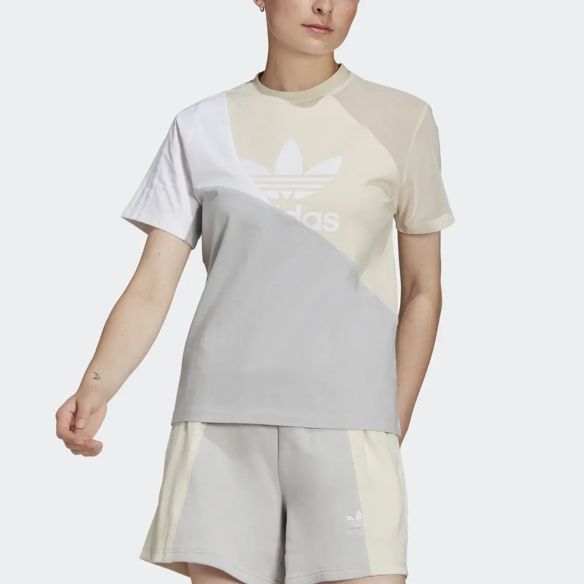 Adidas T-shirt adicolor Split Trefoil. 1