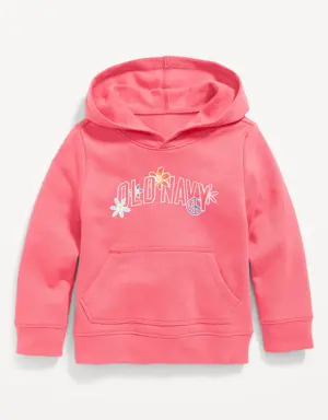 Unisex Logo-Graphic Pullover Hoodie for Toddler yellow