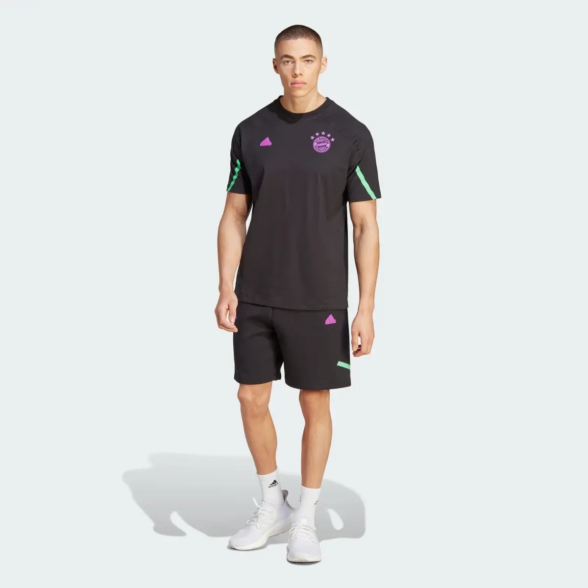 Adidas FC Bayern Designed for Gameday Shorts. 3