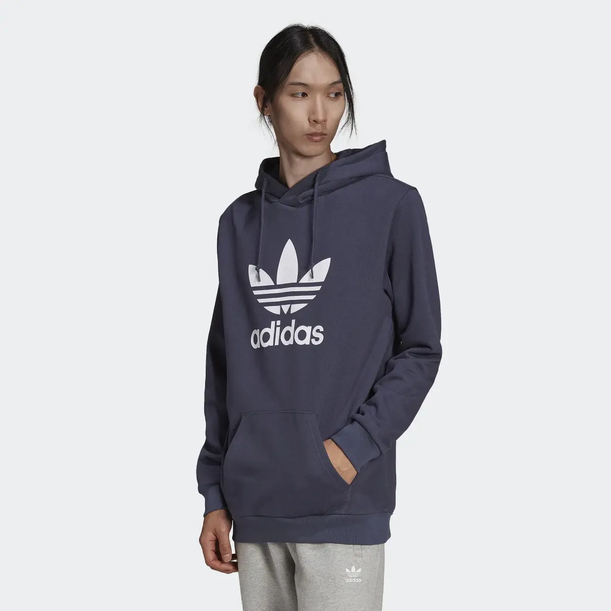 Adidas Adicolor Classics Trefoil Hoodie. 2