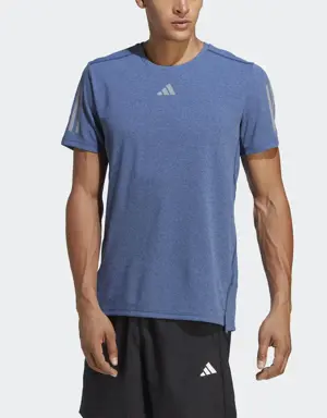 Adidas T-shirt chiné Own the Run