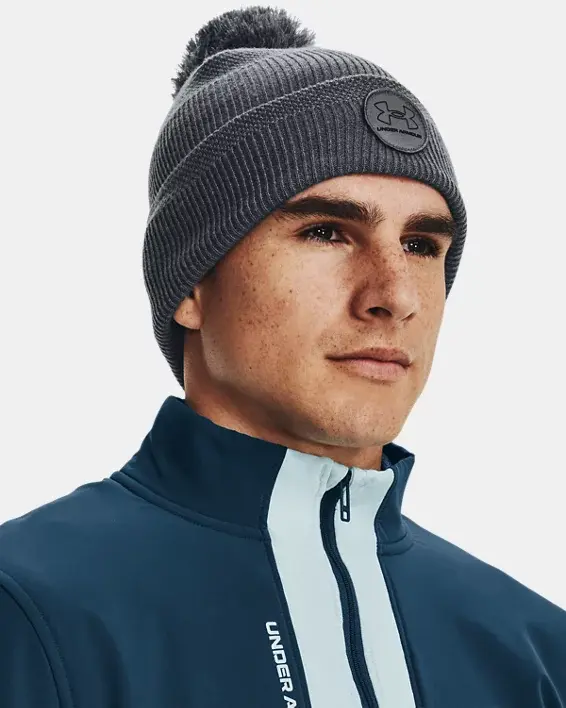 Under Armour Men's UA Driver Pom Beanie. 2